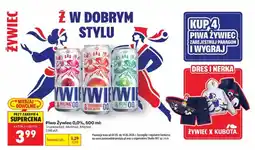 Biedronka Piwo bezalkoholowe Żywiec 0,0% Malinaż oferta