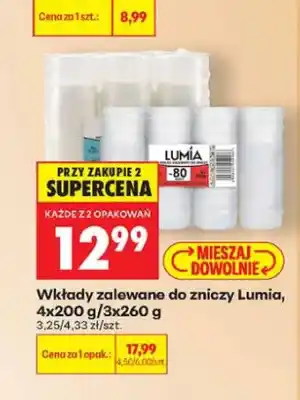 Biedronka Wkłady zalewane do zniczy Lumia 4-pak oferta