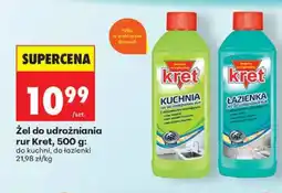 Biedronka Żel do udrożniania rur Kret do łazienki oferta