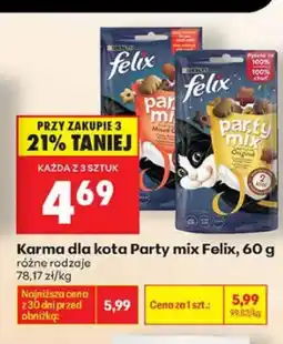 Biedronka Karma dla kota Felix Party Mix oferta