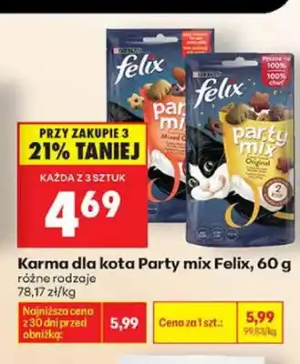 Biedronka Karma dla kota Felix Party Mix oferta