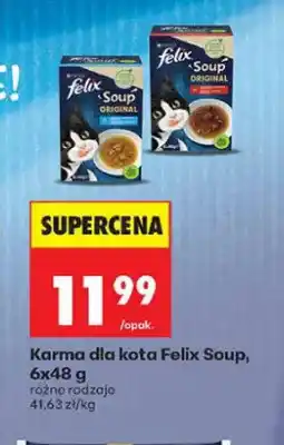 Biedronka Karma dla kota Felix Soup 6-pak oferta