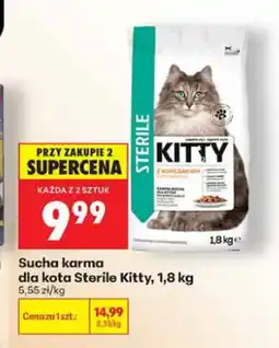 Biedronka Sucha karma dla kota Kitty Sterile oferta