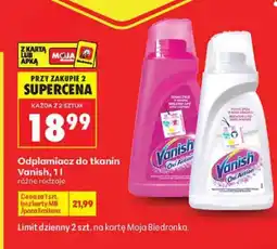 Biedronka Odplamiacz do tkanin Vanish Oxi Action oferta