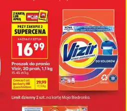 Biedronka Proszek do prania Vizir oferta