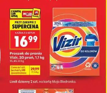 Biedronka Proszek do prania Vizir oferta