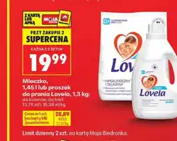 Biedronka Mleczko do prania Lovela Baby oferta
