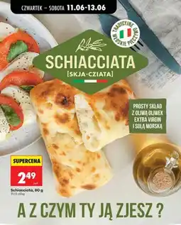 Biedronka Pieczywo Schiacciata oferta