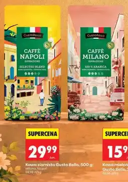 Biedronka Kawa ziarnista Gusto Bello Caffè Napoli oferta