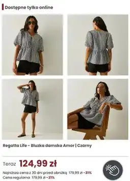 Regatta Bluzka damska Regatta Life Amor czarna oferta