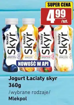 API MARKET Mlekpol Jogurt Łaciaty skyr oferta