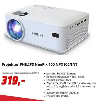 Projektor PHILIPS NeoPix 100