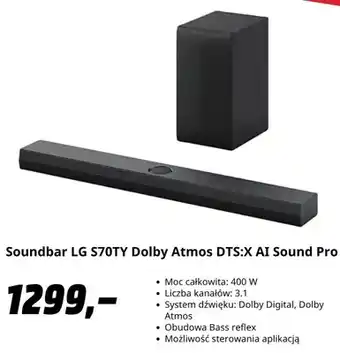 Soundbar LG S70TY