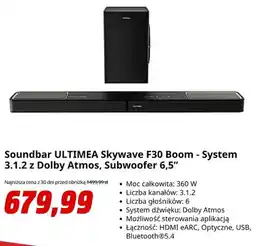 Media Markt Soundbar ULTIMEA Skywave F30 Boom oferta