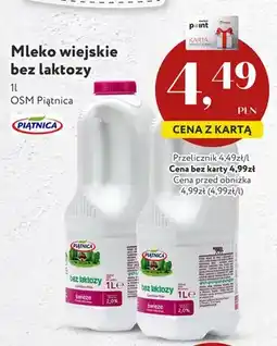 Market Point Mleko wiejskie bez laktozy Piątnica oferta
