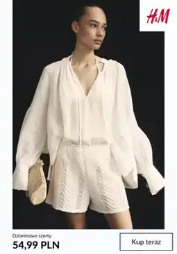 H&M Dzianinowe szorty H&M oferta