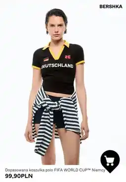 Bershka Koszulka polo dopasowana FIFA WORLD CUP Niemcy Bershka oferta