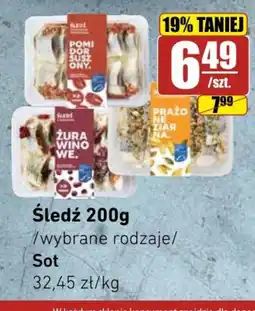 API MARKET Sot Śledź oferta