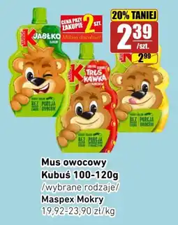 API MARKET Kubuś Mus owocowy oferta