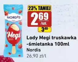 API MARKET Nordis Lody Megi truskawka-śmietanka oferta