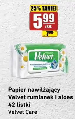 API MARKET Velvet Papier nawilżający rumianek i aloes oferta