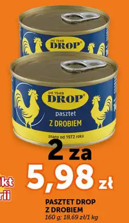 Groszek Drop Pasztet z drobiem oferta