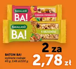 Groszek Bakalland Baton ba! oferta