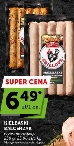 Groszek Balcerzak Kiełbaski oferta