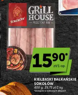 Groszek Sokołów Kiełbaski Bałkańskie Grill House oferta