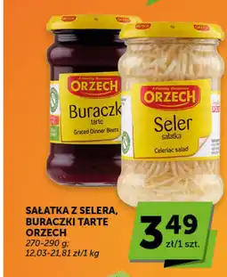 Groszek Orzech Sałatka z selera, buraczki tarte oferta