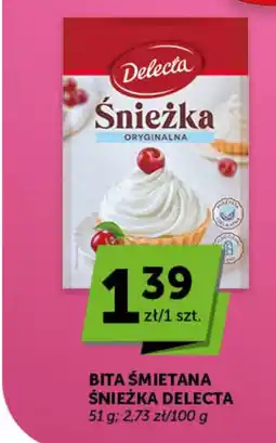 Groszek Delecta Bita śmietana Śnieżka oferta