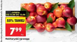 Biedronka Nektarynki na wagę oferta