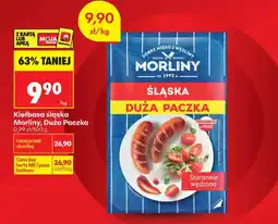 Biedronka Morliny Kiełbasa śląska Duża Paczka oferta