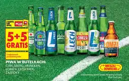 Biedronka Piwa w butelkach: Carlsberg, Heineken, Łomża, Lech Free, Žatecký oferta