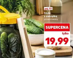 Kaufland Słoik z zakrętką grawerowany oferta