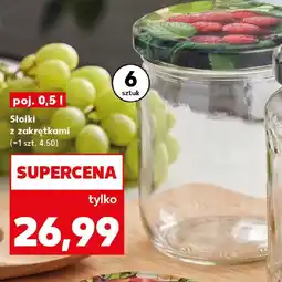Kaufland Słoiki z zakrętkami oferta