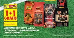 Biedronka Wszystkie brykiety z węgla drzewnego lub węgiel instant do grillowania oferta