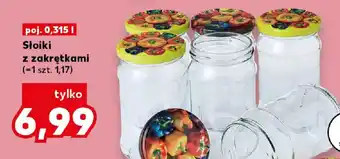 Kaufland Słoiki z zakrętkami oferta