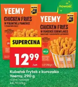 Biedronka Yeemy Kubełek frytek z kurczaka oferta