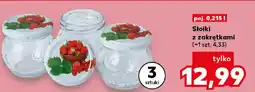 Kaufland Słoiki z zakrętkami oferta