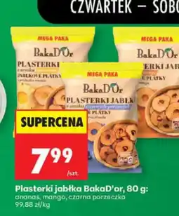 Biedronka BakaDOr Plasterki jabłka oferta