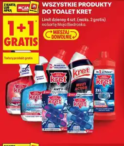 Biedronka Kret Wszystkie produkty do toalet oferta