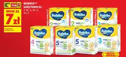 Biedronka Bebiko Mleko modyfikowane oferta