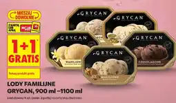 Biedronka Grycan Lody familijne oferta