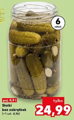 Kaufland Słoiki bez zakrętek oferta
