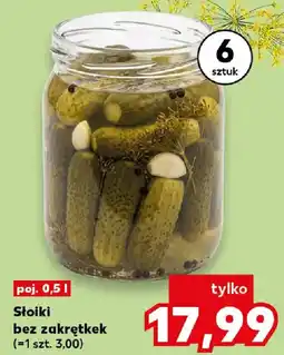 Kaufland Słoiki bez zakrętek oferta