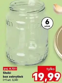Kaufland Słoiki bez zakrętek oferta