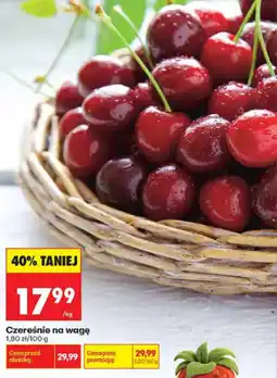 Biedronka Czereśnie na wagę oferta