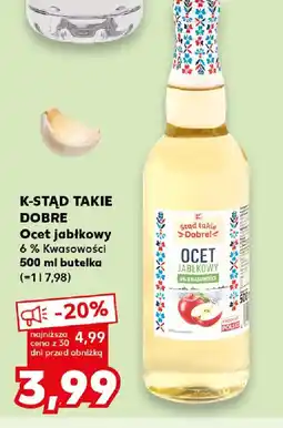 Kaufland K-Stąd Takie Dobre Ocet jabłkowy oferta