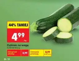 Biedronka Cukinia na wagę oferta